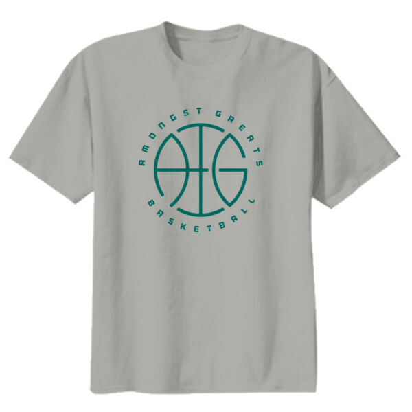 Amongst Greats Basketball Youth Heavy Cotton 100% Cotton T Shirt Thumbnail