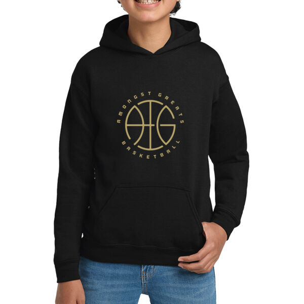 Amongst Greats Basketball Youth Heavy Blend Hooded Sweatshirt Thumbnail