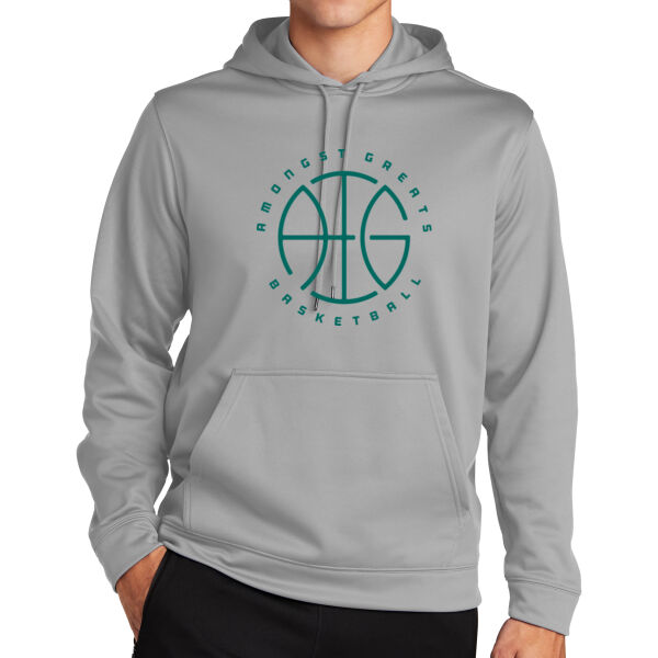 Amongst Greats Basketball Fleece Hooded Pullover Thumbnail