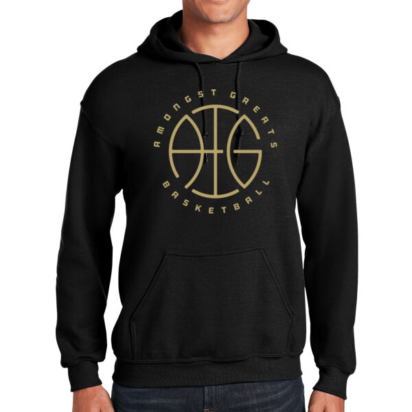 Amongst Greats Basketball Heavy Blend Hooded Sweatshirt Thumbnail